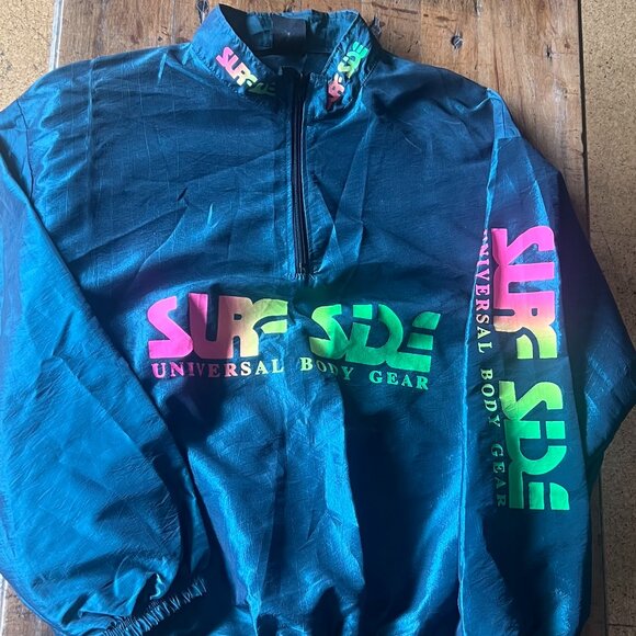 Deadstock 90s Surf Anorak/Windbreaker - Picture 1 of 3
